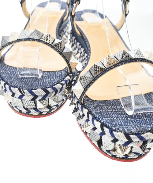 Christian Louboutin（クリスチャンルブタン）サンダル 青 サイズ:EU37(23.5cm位) レディース/2200686158134