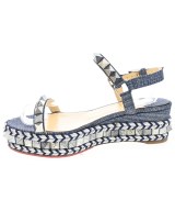 Christian Louboutin（クリスチャンルブタン）サンダル 青 サイズ:EU37(23.5cm位) レディース/2200686158134