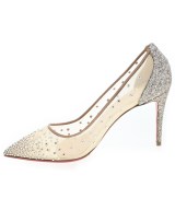 Christian Louboutin（クリスチャンルブタン）パンプス ベージュ サイズ:EU37 1/2(24cm位) レディース/2200689178061