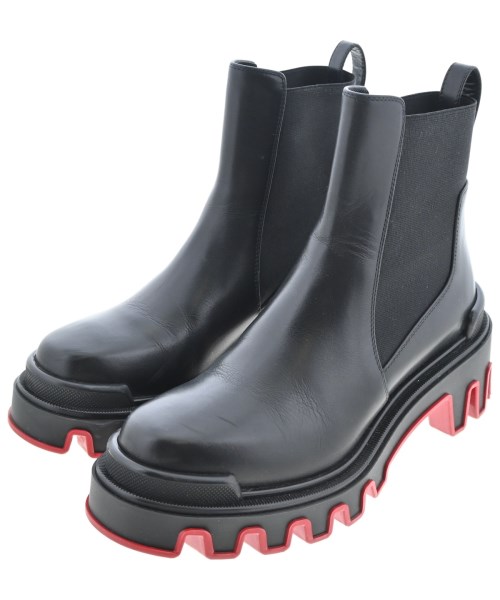 Christian Louboutin(クリスチャンルブタン)ブーツ 黒 サイズ:EU37(23.5cm位)/2200689936012