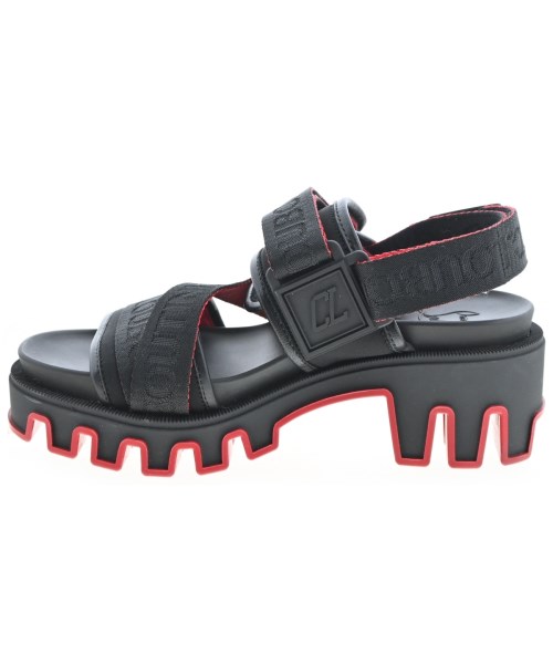 Christian Louboutin（クリスチャンルブタン）サンダル 黒 サイズ:EU36 1/2(23cm位) レディース/2200689936029
