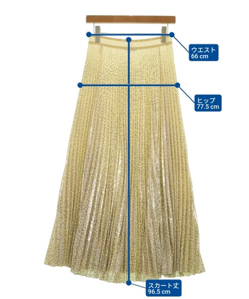 PATRIZIA PEPE（パトリツィア　ペペ）ロング・マキシ丈スカート ベージュ サイズ:42(M位) レディース/2200621277074