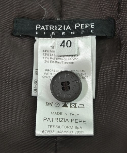 PATRIZIA PEPE（パトリツィア　ペペ）ドレスシャツ 茶 サイズ:40(M位) レディース/2200626319151