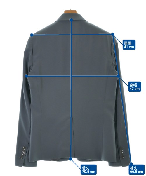 PATRIZIA PEPE（パトリツィア　ペペ）テーラードジャケット グレー サイズ:46(M位) メンズ/2200668195133