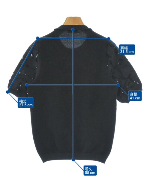 ANTEPRIMA（アンテプリマ）Tシャツ・カットソー 黒 サイズ:38(S位) レディース/2200679338048