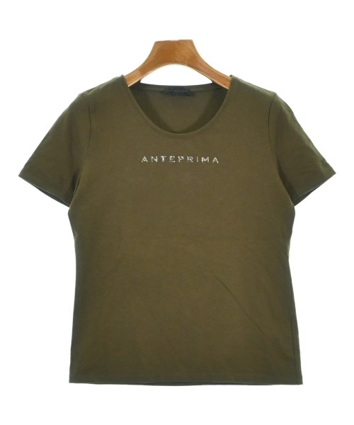 ANTEPRIMA(アンテプリマ)Tシャツ・カットソー カーキ サイズ:40(M位)/2200684595078