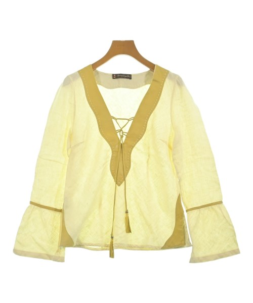henry beguelin(ヘンリー　ベグリン)ブラウス 黄 サイズ:42(M位)/2200658863165