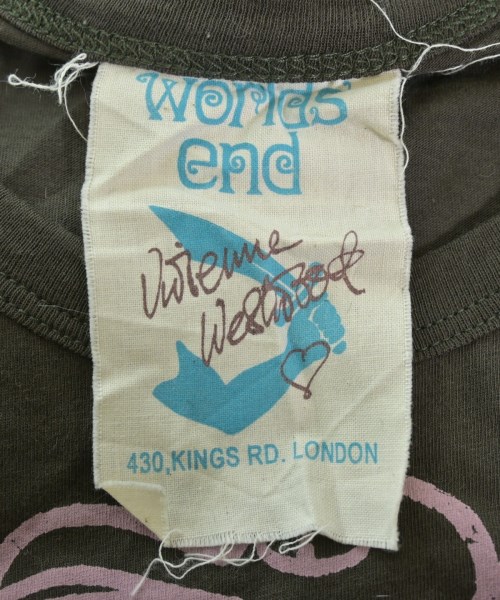 WORLDS END（ワールズエンド）Tシャツ・カットソー 茶 サイズ:S レディース/2200649972258