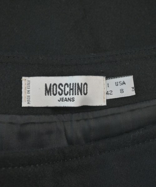MOSCHINO（モスキーノ）ひざ丈スカート 黒 サイズ:42(M位) レディース/2200636088122