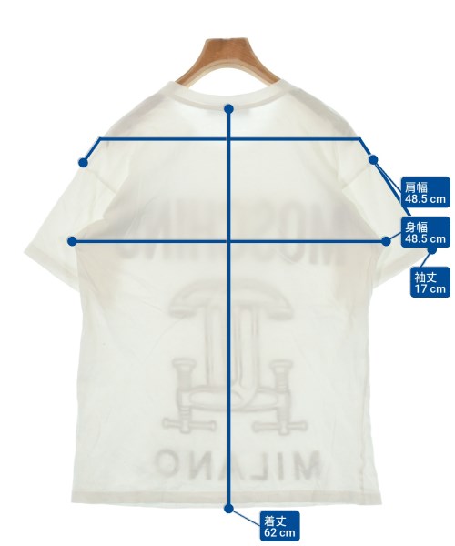 MOSCHINO（モスキーノ）Tシャツ・カットソー 白 サイズ:XXS レディース/2200638464207