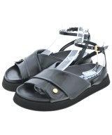 MOSCHINO（モスキーノ）サンダル 黒 サイズ:EU37(23.5cm位) レディース/2200641772023