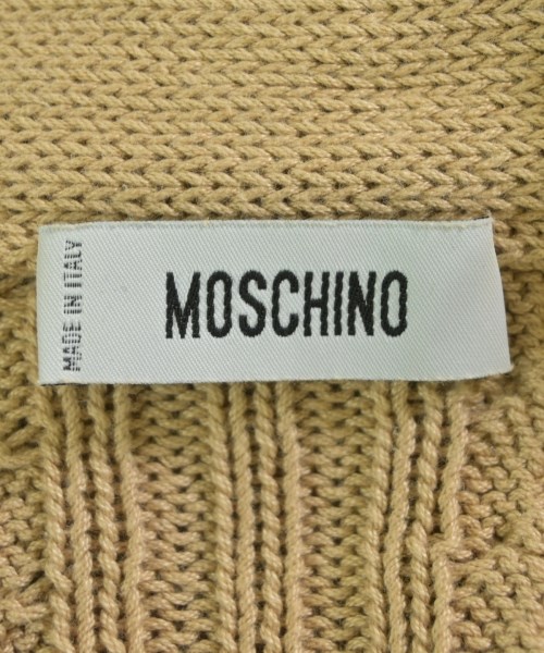 MOSCHINO（モスキーノ）カーディガン ベージュ サイズ:38(S位) レディース/2200631325017