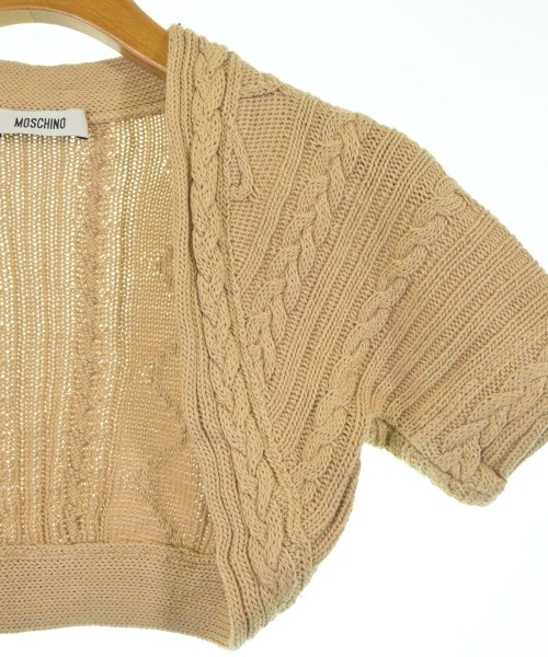MOSCHINO（モスキーノ）カーディガン ベージュ サイズ:38(S位) レディース/2200631325017
