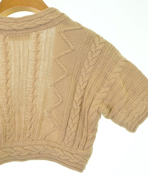 MOSCHINO（モスキーノ）カーディガン ベージュ サイズ:38(S位) レディース/2200631325017