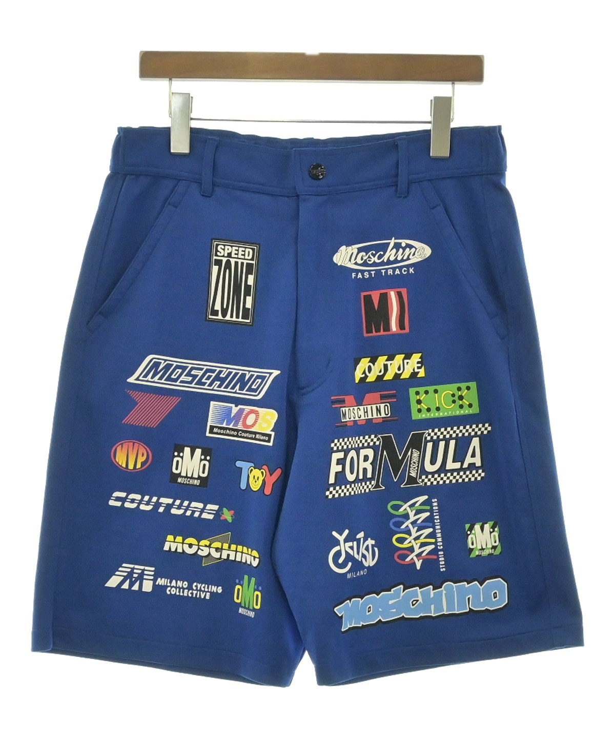 MOSCHINO（モスキーノ）ショートパンツ 青 サイズ:46(M位) メンズ