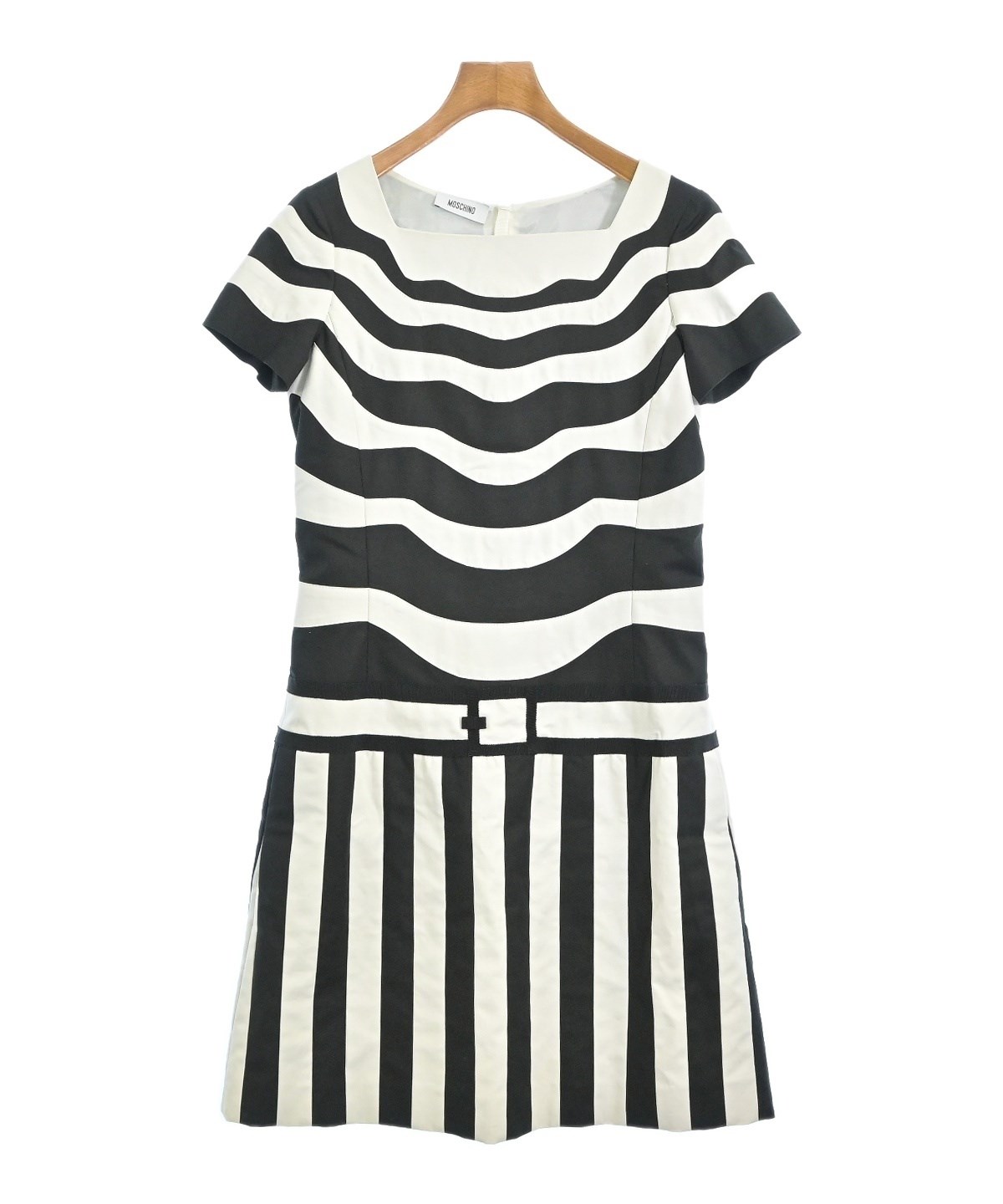 MOSCHINOワンピース98cm MOSCHINO（モスキーノ）ワンピース 黒 サイズ:40(M位