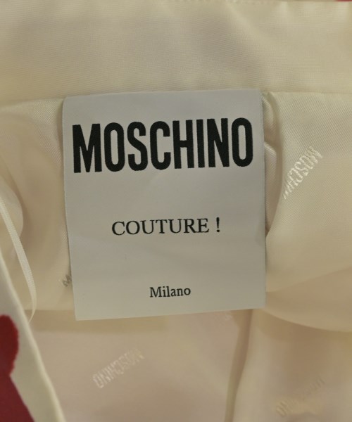 MOSCHINO（モスキーノ）ひざ丈スカート 白 サイズ:38(S位) レディース/2200622451015