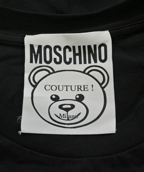 MOSCHINO（モスキーノ）Tシャツ・カットソー 黒 サイズ:XL メンズ/2200613309240