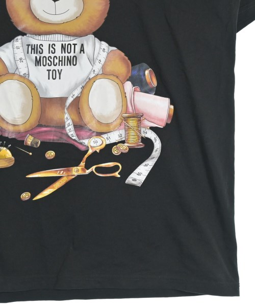 MOSCHINO（モスキーノ）Tシャツ・カットソー 黒 サイズ:XL メンズ/2200613309240