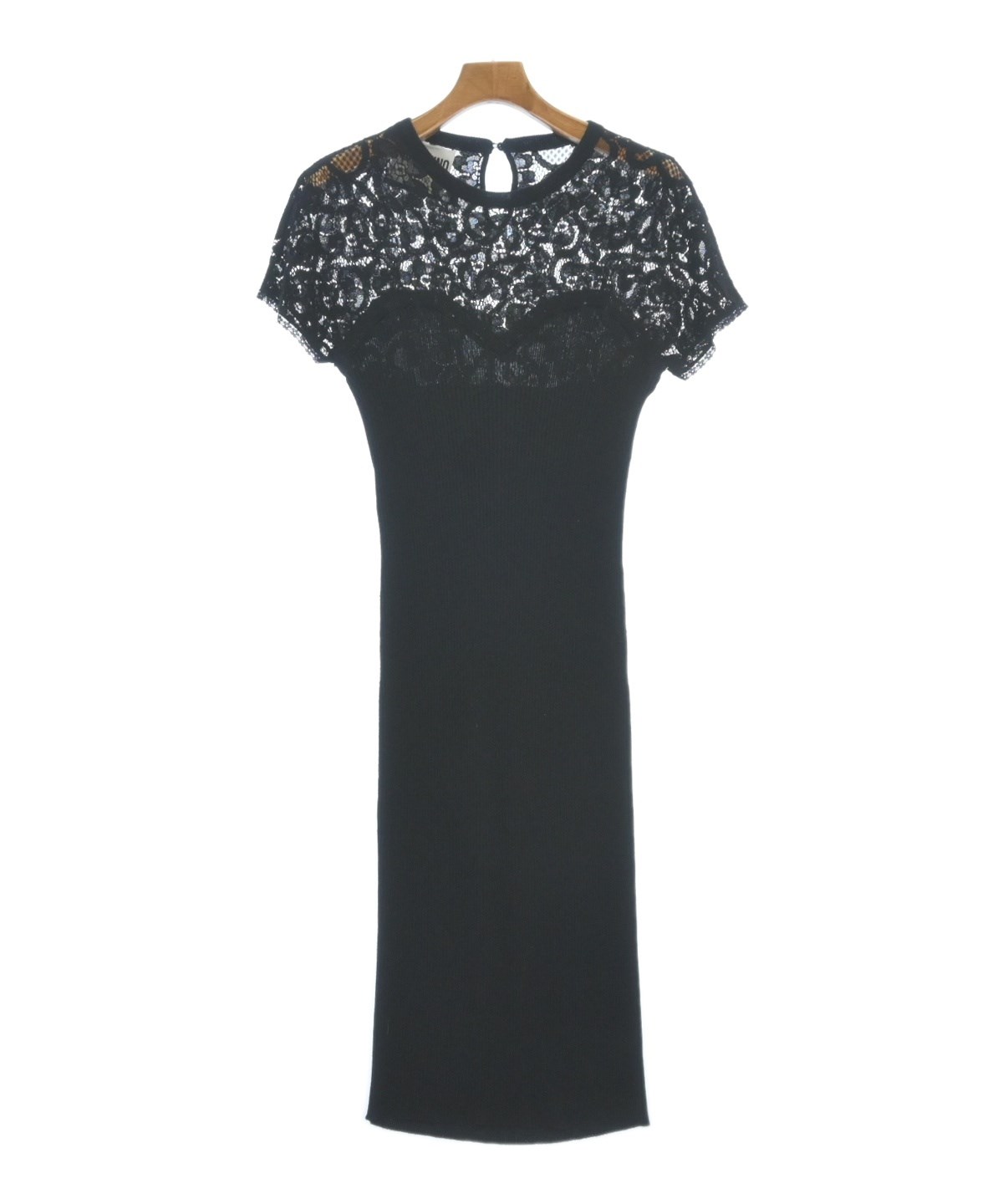 MOSCHINO（モスキーノ）ワンピース 黒 サイズ:42(M位) レディース