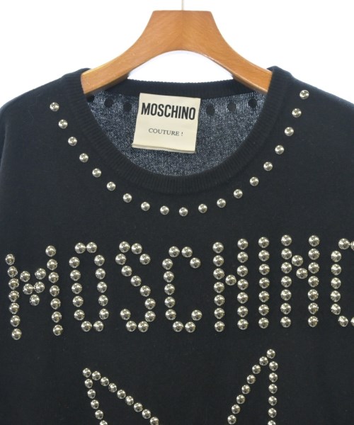 MOSCHINO（モスキーノ）ニット・セーター 黒 サイズ:M レディース/2200625781010