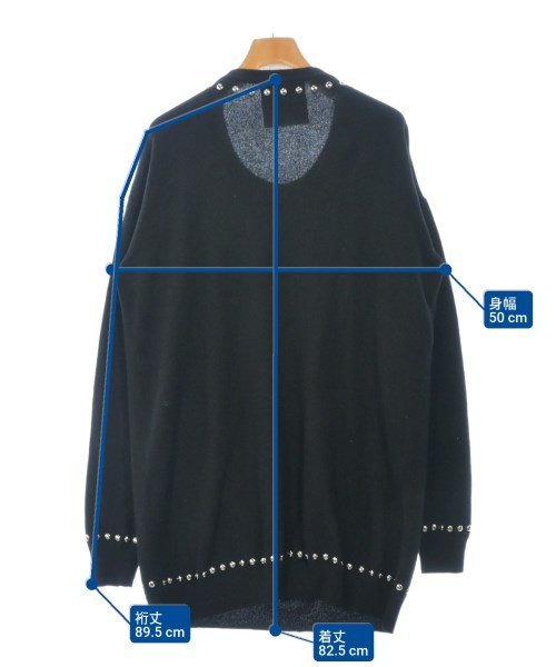 MOSCHINO（モスキーノ）ニット・セーター 黒 サイズ:M レディース/2200625781010