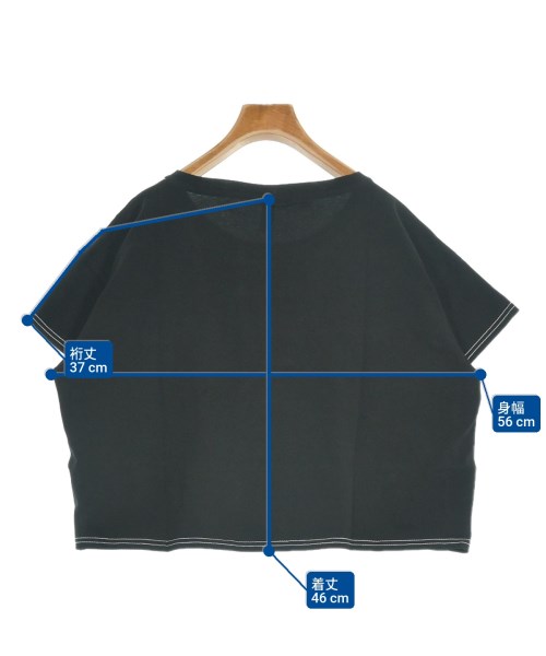 MOSCHINO（モスキーノ）Tシャツ・カットソー 黒 サイズ:M レディース/2200608102139