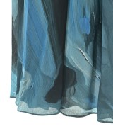MOSCHINO（モスキーノ）ひざ丈スカート 青 サイズ:38(S位) レディース/2200610205170