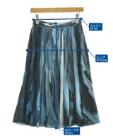 MOSCHINO（モスキーノ）ひざ丈スカート 青 サイズ:38(S位) レディース/2200610205170