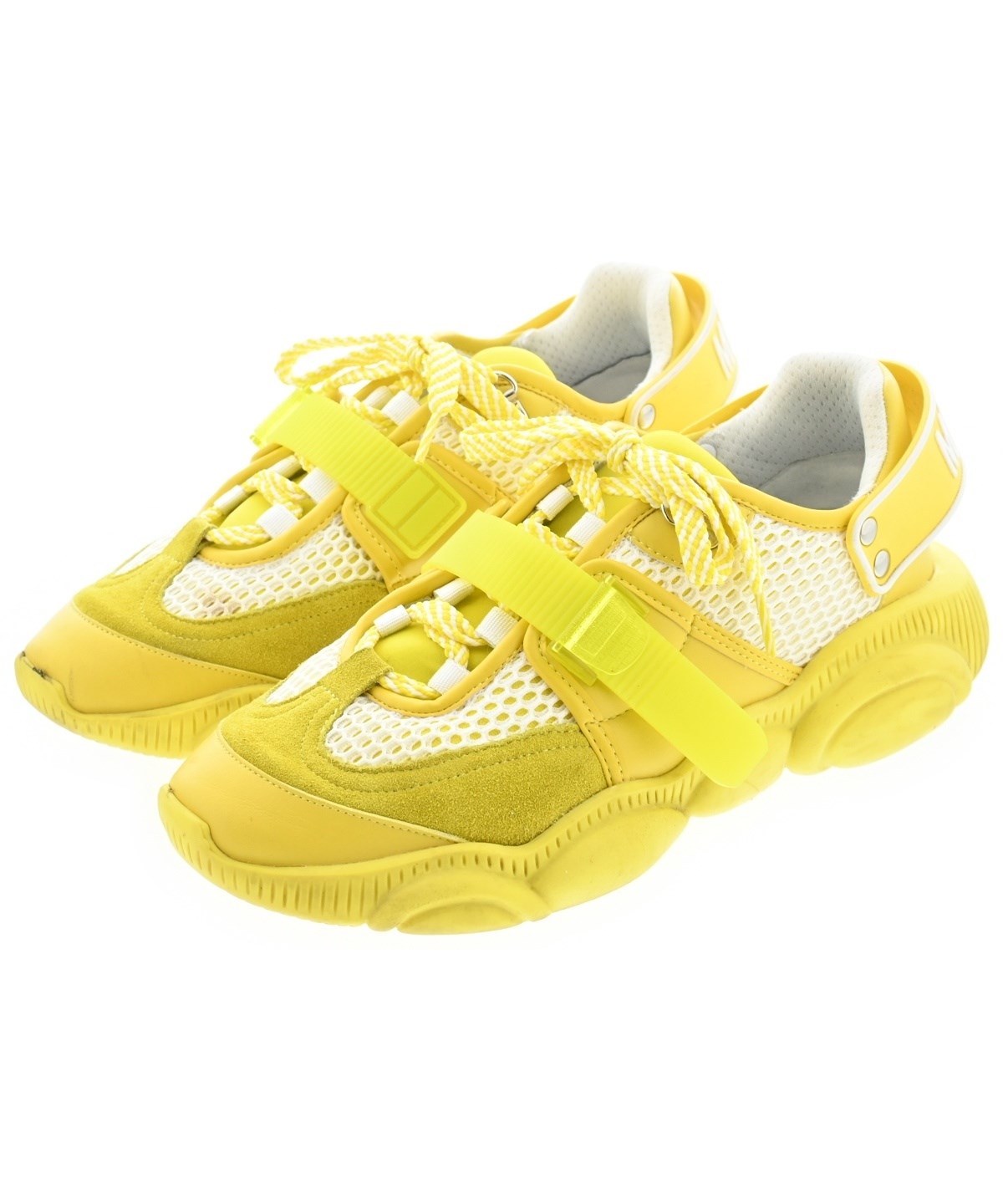 MOSCHINO（モスキーノ）スニーカー 黄 サイズ:EU42(27cm位