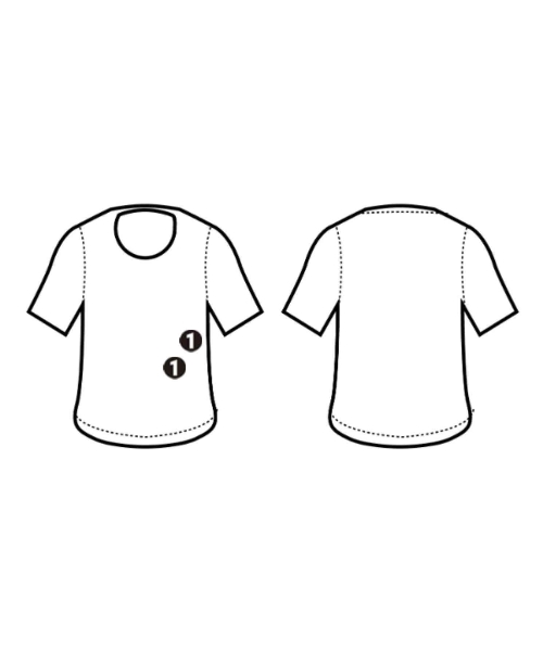 MOSCHINO（モスキーノ）Tシャツ・カットソー 白 サイズ:XS メンズ/2200616120019