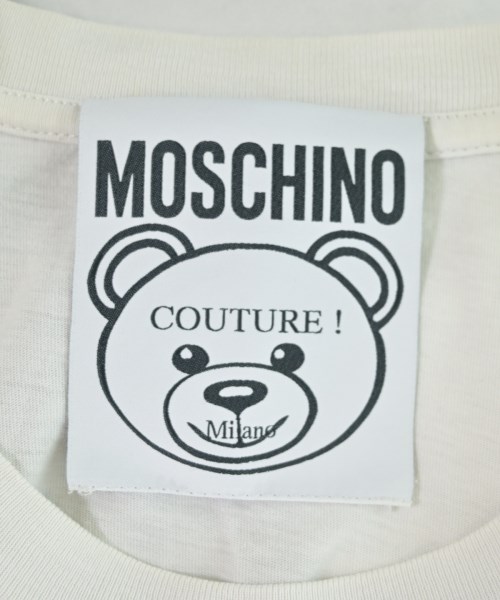 MOSCHINO（モスキーノ）Tシャツ・カットソー 白 サイズ:XS メンズ/2200616120019