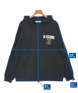 MOSCHINO（モスキーノ）パーカー 黒 サイズ:50(XL位) メンズ/2200616537015