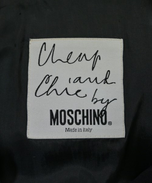 MOSCHINO（モスキーノ）テーラードジャケット 黒 サイズ:42(M位) レディース/2200676379013