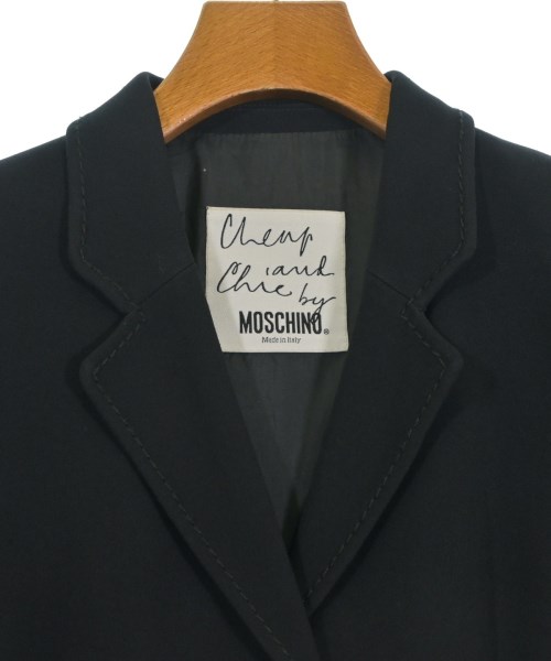 MOSCHINO（モスキーノ）テーラードジャケット 黒 サイズ:42(M位) レディース/2200676379013