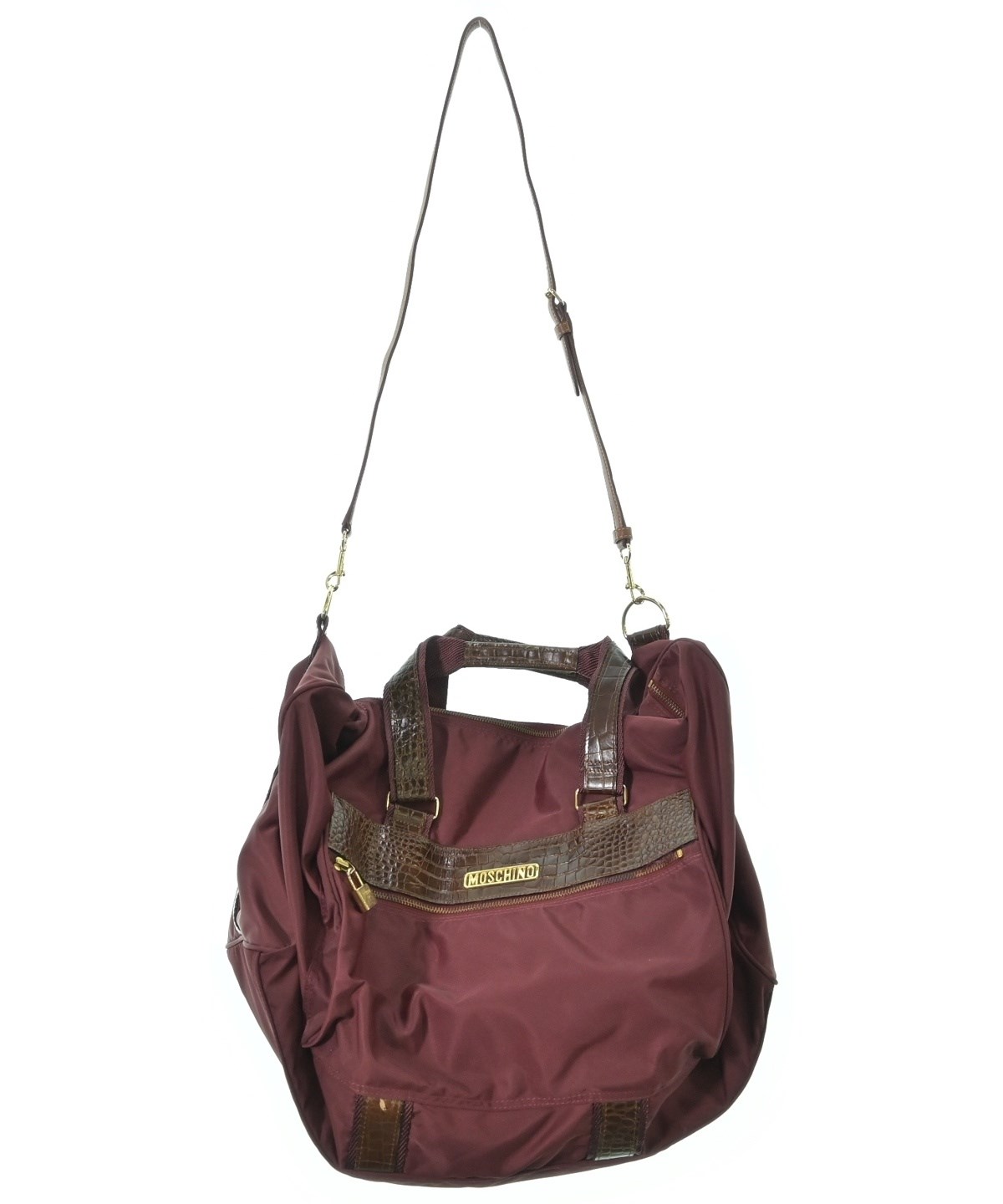 MOSCHINO - モスキーノボストンバック MOSCHINO（モスキーノ）ボストンバッグ 赤 サイズ:- レディース