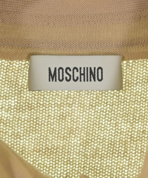 MOSCHINO（モスキーノ）カーディガン ベージュ サイズ:42(M位) レディース/2200657196059