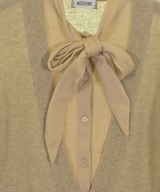 MOSCHINO（モスキーノ）カーディガン ベージュ サイズ:42(M位) レディース/2200657196059