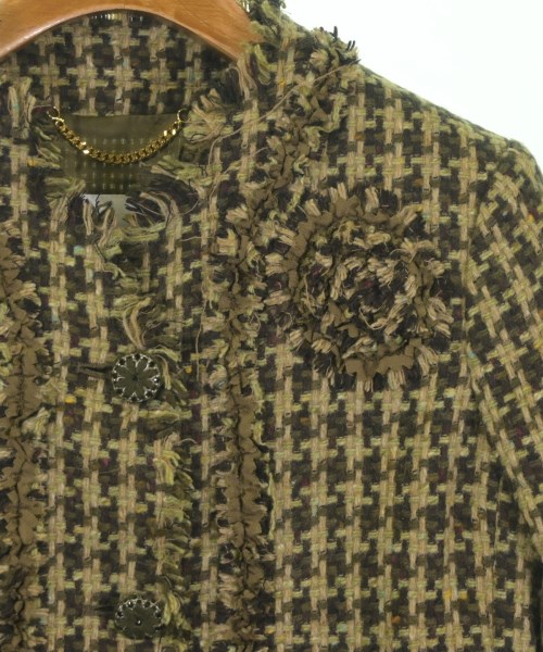 MOSCHINO（モスキーノ）カジュアルジャケット 茶 サイズ:40(M位) レディース/2200653887159