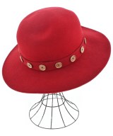 MOSCHINO（モスキーノ）ハット 赤 サイズ:- レディース/2200657236083