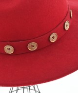 MOSCHINO（モスキーノ）ハット 赤 サイズ:- レディース/2200657236083