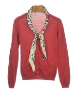 MOSCHINO（モスキーノ）カーディガン 赤 サイズ:40(M位) レディース/2200661510421