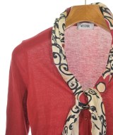 MOSCHINO（モスキーノ）カーディガン 赤 サイズ:40(M位) レディース/2200661510421