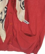 MOSCHINO（モスキーノ）カーディガン 赤 サイズ:40(M位) レディース/2200661510421