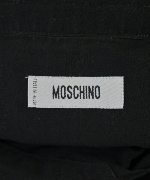 MOSCHINO（モスキーノ）カジュアルシャツ 黒 サイズ:15 1/2(M位) メンズ/2200708866054