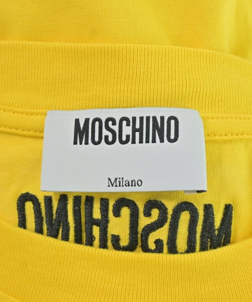 MOSCHINO（モスキーノ）Tシャツ・カットソー 黄 サイズ:L メンズ/2200716080107