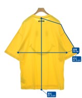 MOSCHINO（モスキーノ）Tシャツ・カットソー 黄 サイズ:L メンズ/2200716080107