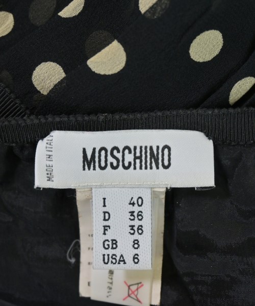 MOSCHINO（モスキーノ）ひざ丈スカート 黒 サイズ:40(M位) レディース/2200713388107
