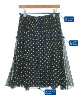 MOSCHINO（モスキーノ）ひざ丈スカート 黒 サイズ:40(M位) レディース/2200713388107