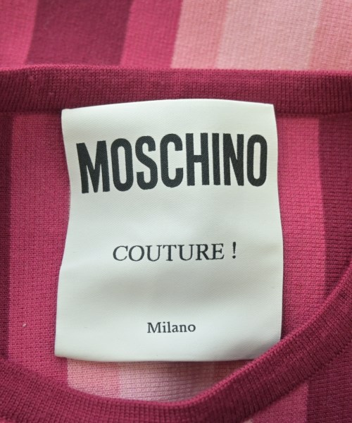 MOSCHINO（モスキーノ）ワンピース ピンク サイズ:40(M位) レディース/2200647149034
